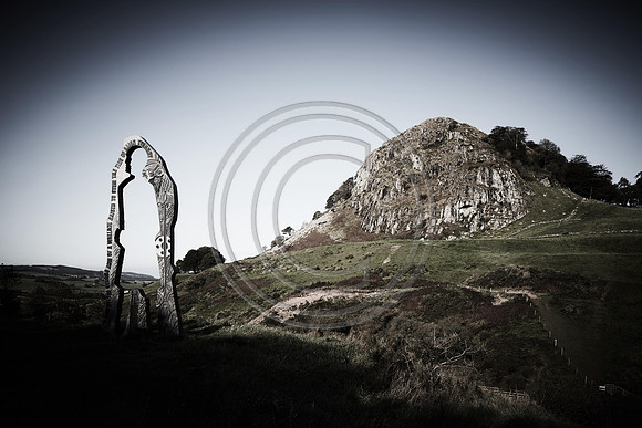 Loudoun Hill, Ayrshire, Scotland.