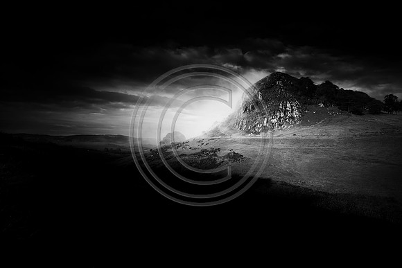 Loudoun Hill, Ayrshire, Scotland.