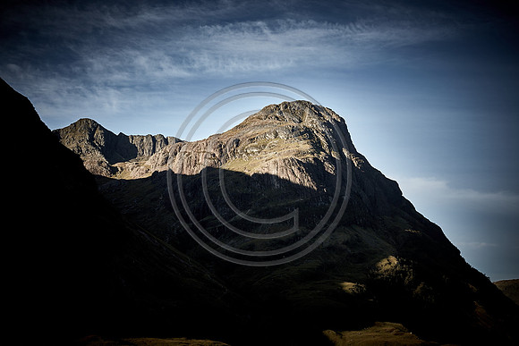 Part of the Three Sisters. Glencoe, Scotland.